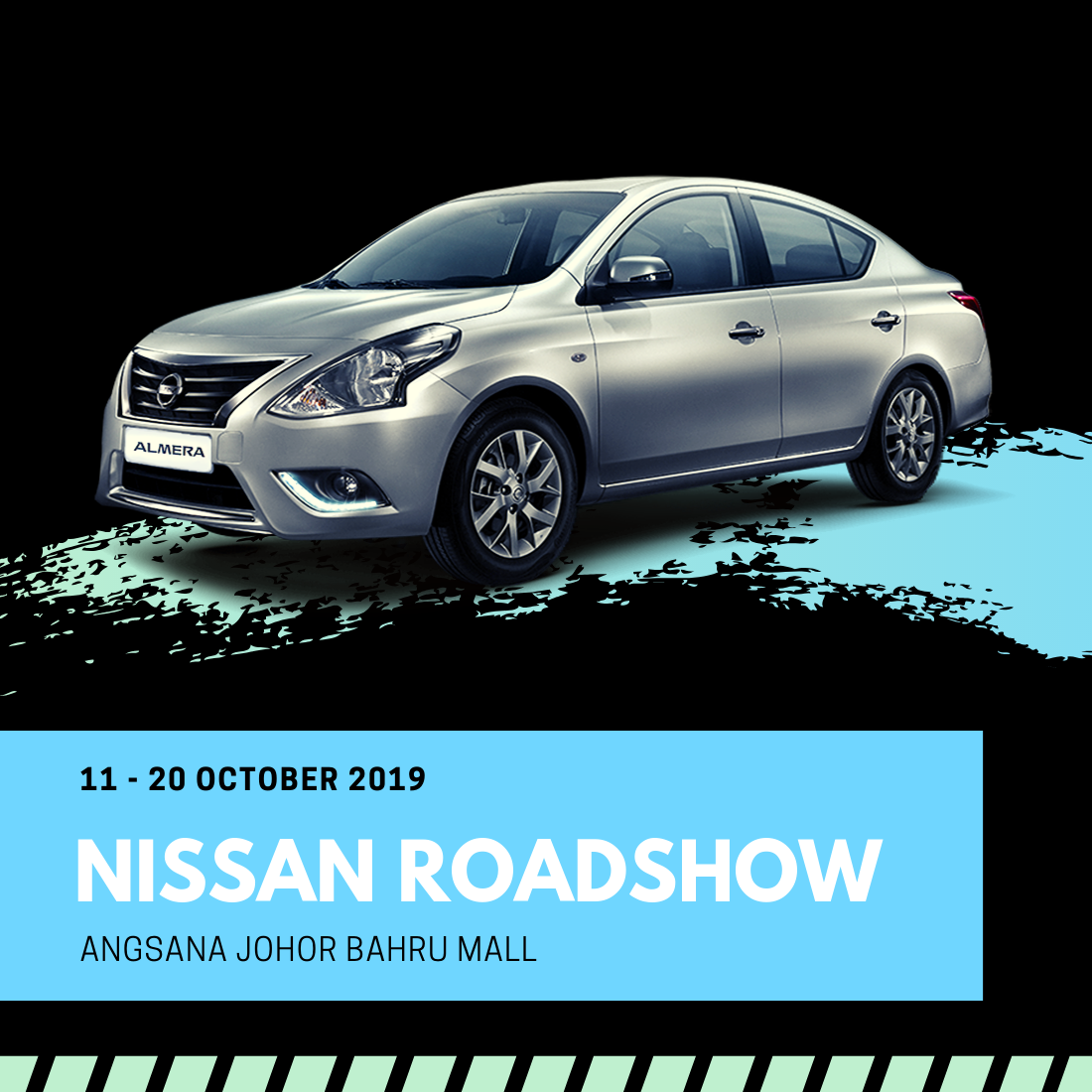 [Johor] Oct 11 – 20, Nissan Roadshow @ Angsana Johor Bahru Mall