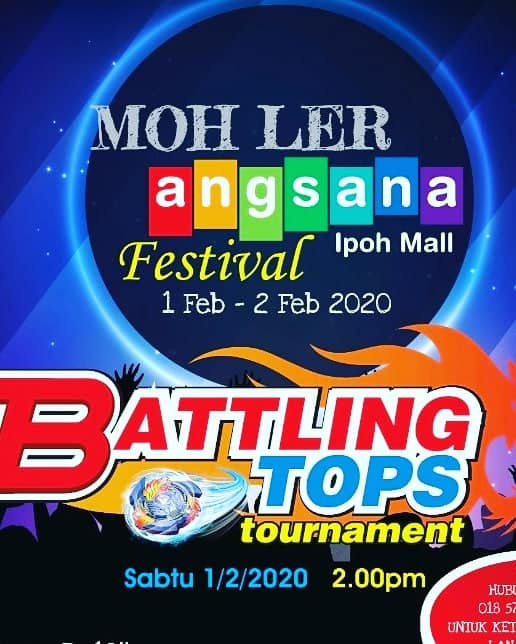 [Perak] Feb 1, Battling Tops Tournament @ Angsana Ipoh Mall