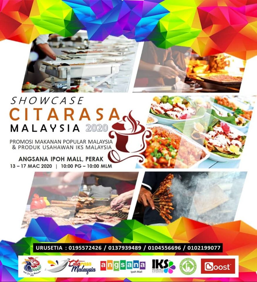[Johor] Mar 13 – 17, Showcase Citarasa Malaysia @ Angsana Ipoh Mall