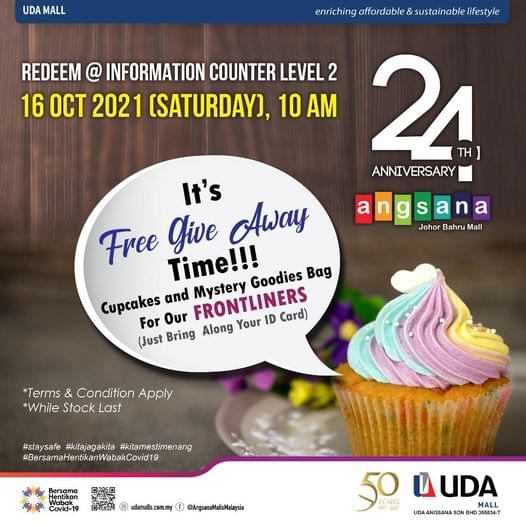 [Johor] 24th Anniversary Give Away @ Angsana Johor Bahru Mall