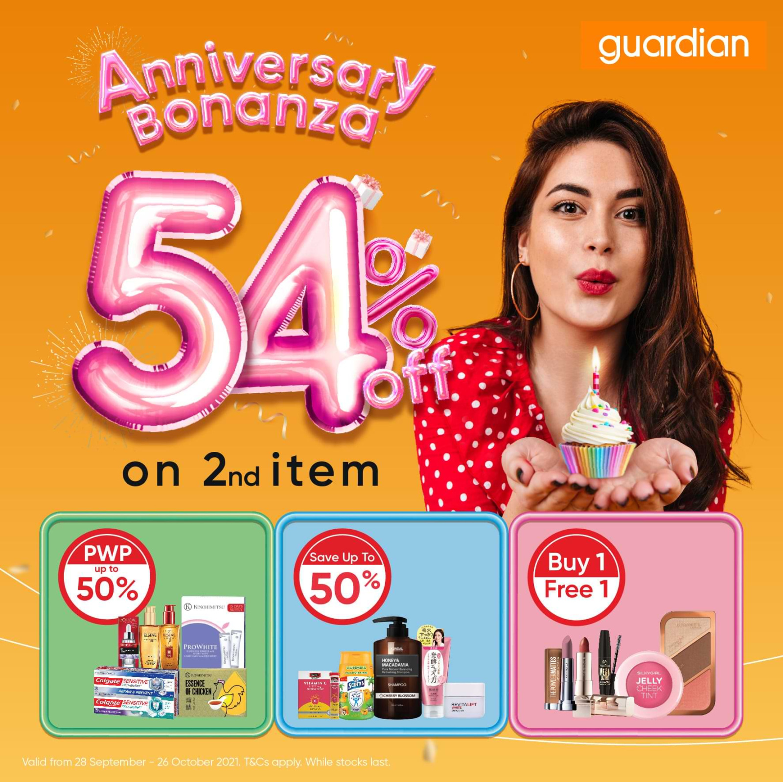 [Perak] Guardian 54th Anniversary Bonanza @ Angsana Shopping Mall Ipoh